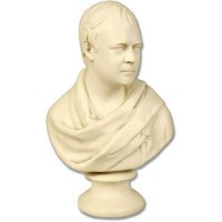 Sir Walter Scott 9in. - Fiberglass Resin - Indoor/Outdoor Statue