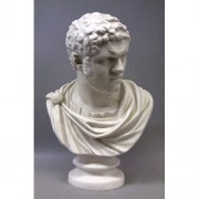 Emperor Caracalla 26in Bust - Fiberglass Resin - Indoor/Outdoor Statue