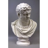 Emperor Caracalla 26in Bust - Fiberglass Resin - Indoor/Outdoor Statue