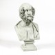 Homer Bust 22in. On Square Base - Fiberglass - Outdoor Statue -  - F170