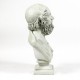 Homer Bust 22in. On Square Base - Fiberglass - Outdoor Statue -  - F170