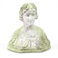 Flemish Bust 17 Fiber Stone Indoor/Outdoor Garden Statue