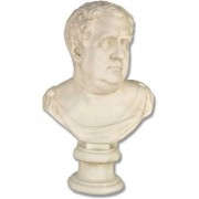 Vitellius 23in. High - Fiberglass Resin - Indoor/Outdoor Garden Statue