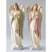 Chapel Angels Set 25 - Fiberglass Resin Indoor/Outdoor Garden Statue