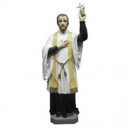 Saint Francis Xavier 68in. High - Lightweight Fiberglass Resin - Outdoor Statue