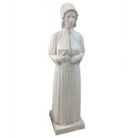 Saint Elizabeth Ann Seton Lightweight Fiberglass Resin Indoor/Outdoor Church Statuary