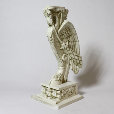 Griffin Stand 29in. - Fiberglass - Indoor/Outdoor Garden Statue -  - F822