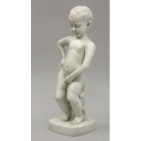 Boy Peeing Fountain Top Without Bowl Spitter 23in. - Fiberglass Resin - Statue Boy Peeing Fountain Top Without Bowl Spitter 23in. - Fiberglass Resin - Statue
