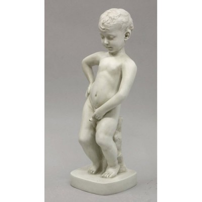 Peepee Boy Without Bowl Spitter 23in. - Fiberglass - Statue - - F9211 Peepee Boy Without Bowl Spitter 23in. - Fiberglass - Statue - - F9211