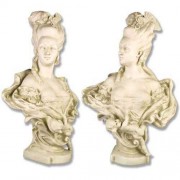 Victorian Mother Bust 32in. - Fiberglass Resin - Indoor/Outdoor Statue