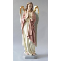 Chapel Angel Praying 25" - Fiberglass Resin Indoor/Outdoor Garden Statue
