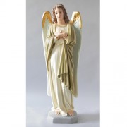 Chapel Crossed Angel 26" - Fiberglass Resin Indoor/Outdoor Garden Statue Chapel Crossed Angel 26" - Fiberglass Resin Indoor/Outdoor Garden Statue