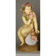 Como Cherub / Doll - Fiberglass Resin - Indoor/Outdoor Garden Statue