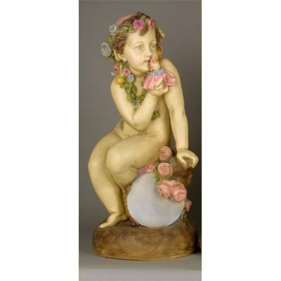 Como Cherub / Doll - Fiberglass - Indoor/Outdoor Garden Statue -  - AK233-D