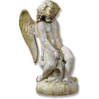 Como Cherub / Lion w/Wings - Fiberglass Resin - Indoor/Outdoor Statue
