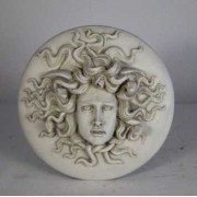 Medusa Wall Plaque 18in. - Fiberglass Resin - Indoor/Outdoor Medusa Wall Plaque 18in. - Fiberglass Resin - Indoor/Outdoor