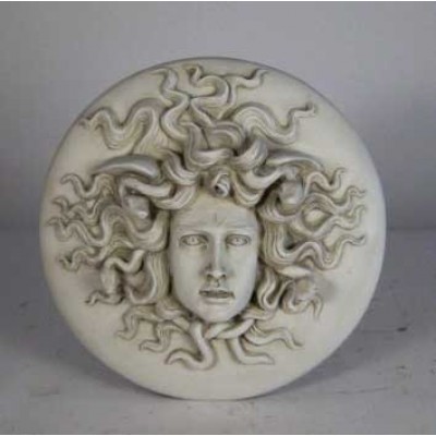 Medusa Wall Plaque 18in. - Fiberglass - Indoor/Outdoor Statue -  - F69491
