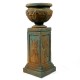 Julian Square Riser Stand Pedestal Statue Base 25 In. - Stone - Statue -  - FS35035