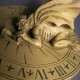 Gargoyle Sundial 12in. W - Fiberglass - Indoor/Outdoor Statue - - F68517 Gargoyle Sundial 12in. W - Fiberglass - Indoor/Outdoor Statue - - F68517