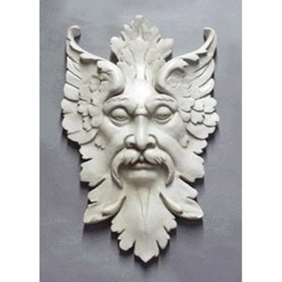 Stare Mask 12in. - Fiberglass - Indoor/Outdoor Statue/Sculpture - - F235 Stare 12in. - Fiberglass - Indoor/Outdoor Statue/Sculpture - - F235