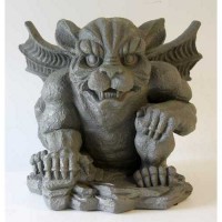 Youngster Gargoyle 12in. - Fiberglass Resin - Indoor/Outdoor Statue