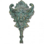 Fabio Wall Relief - Fiberglass Resin - Indoor/Outdoor Garden Statue