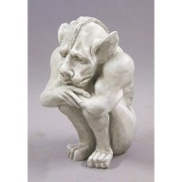 Emmett Gargoyle Medium - Fiberglass Resin - Indoor/Outdoor Statue