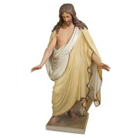 Thorwaldsen's Christ 60in. High - Lightweight Fiberglass Resin - Outdoor Statue Thorwaldsen's Christ 60in. High - Lightweight Fiberglass Resin - Outdoor Statue