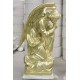 Adoration Kneeling Angel (Praying) 56in. Fiberglass Outdoor Statue -  - F68850