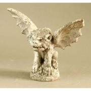 Bulldog for Frontdoor / Porch Steps Gargoyle 12in. Fiberglass Resin Indoor/Outdoor Garden Bulldog for Frontdoor / Porch Steps Gargoyle 12in. Fiberglass Resin Indoor/Outdoor Garden
