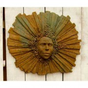 Imagination 18 inch Fiberglass Resin Indoor/Outdoor Garden Plaque