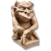 Oscar - Medium 11in. - Fiberglass Resin - Indoor/Outdoor Garden Statue