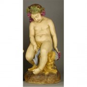 Como Cherub / Lion - Fiberglass Resin - Indoor/Outdoor Garden Statue