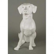 Dalmatian Sitting for Front Porch / Doorsteps 24in. - Fiberglass Resin - Outdoor Statue