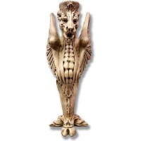 Griffin Statue Display Base/Riser - Lightweight Fiberglass Resin - Indoor/Outdoor/Sculpture