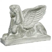 Sphinx Harot 15in. - Fiberglass Resin - Indoor/Outdoor Garden Statue