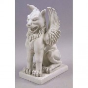 Kaikee Griffin On Base - Fiberglass Resin - Indoor/Outdoor Statue