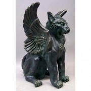 Caesar's Griffin 39in. High - Fiberglass Resin - Indoor/Outdoor Statue
