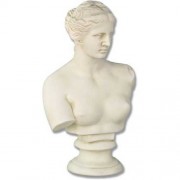 Venus De Milo Bust Small 13in. High - Carrara Marble Statue