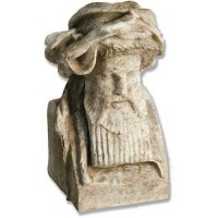 King Richard Head 11in. - Fiberglass Resin - Indoor/Outdoor Statue King Richard Head 11in. - Fiberglass Resin - Indoor/Outdoor Statue