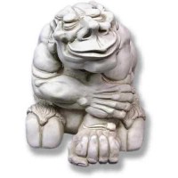 Winston Gargoyle Dwarf - Fiberglass Resin - Indoor/Outdoor Statue