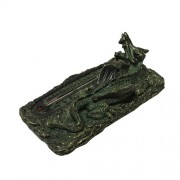 Dragon Thermometer - Fiberglass Resin - Indoor/Outdoor Garden Statue