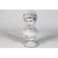 Greek Athlete 18in. Fiberglass Resin Indoor/Outdoor Garden