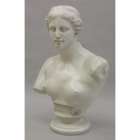 Venus De Milo Bust Large 32in. Fiberglass Resin Indoor/Outdoor Statue