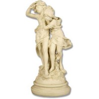 Loves In The Wind 22in. - Fiberglass Resin - Indoor/Outdoor Statue