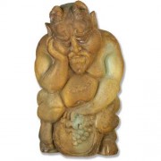Hungover Bacchus 15in. Fiberglass Resin Indoor/Outdoor Garden