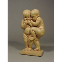 Little Secrets 13in. - Fiberglass Resin - Indoor/Outdoor Garden Statue