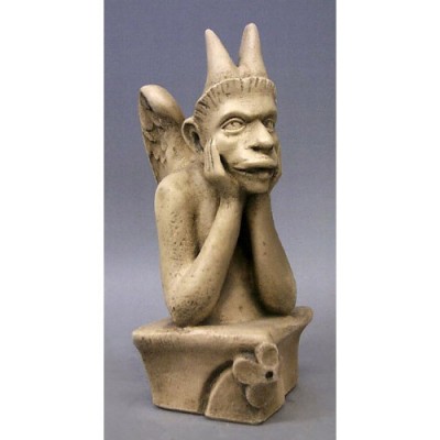 Spitting Gargoyle - Fiberglass - Indoor/Outdoor Garden Statue -  - F9556