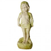 Curtsey Girl Fiberglass Resin Indoor/Outdoor Garden