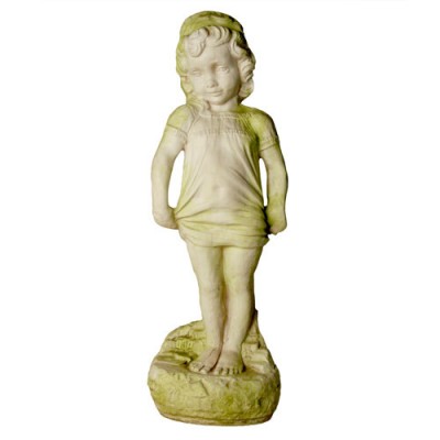 Curtsey Girl Fiberglass Indoor/Outdoor Garden -  - F8843